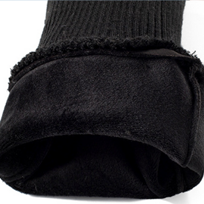 Men’s Windproof Warm Lined Gloves with Touchscreen Fingertips