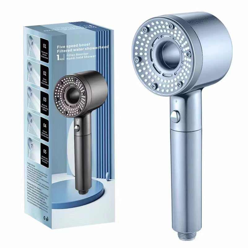 🚿 50% RABATT! 🎉 Hochdruck-Duschkopf – 5 Strahlarten, Wassersparend &amp; Anti-Kalk 💦📦
