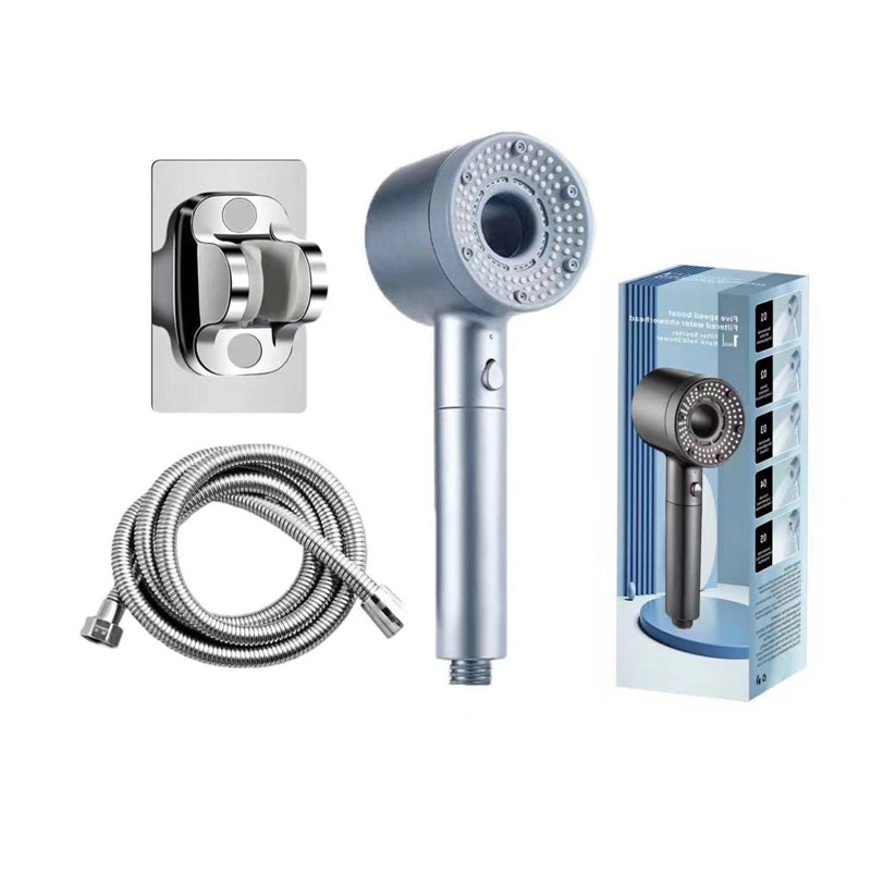 🚿 50% RABATT! 🎉 Hochdruck-Duschkopf – 5 Strahlarten, Wassersparend & Anti-Kalk 💦📦