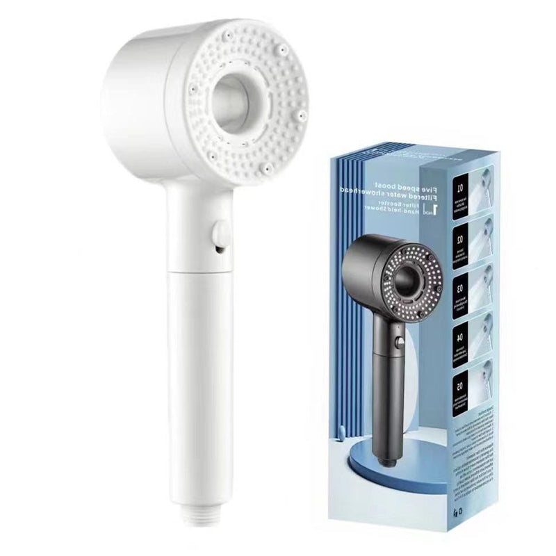 🚿 50% RABATT! 🎉 Hochdruck-Duschkopf – 5 Strahlarten, Wassersparend &amp; Anti-Kalk 💦📦