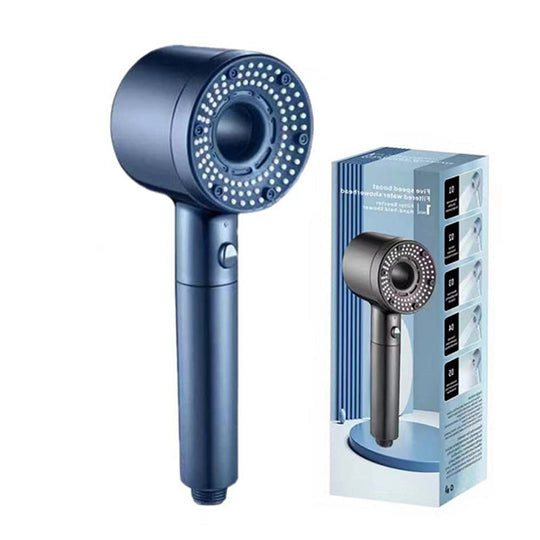 🚿 50% RABATT! 🎉 Hochdruck-Duschkopf – 5 Strahlarten, Wassersparend &amp; Anti-Kalk 💦📦