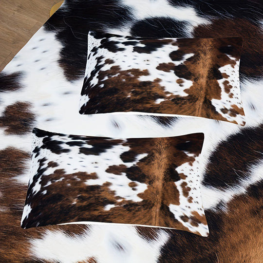 🐄 Kuhhaut-Design Bettwäsche-Set – Western-Flair &amp;amp; Gemütlichkeit für Ihr Schlafzimmer!