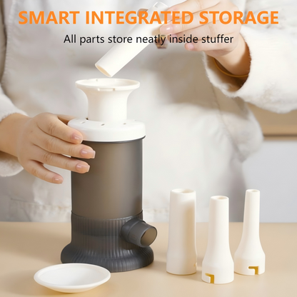 ⏰🎅Weihnachts-Sonderangebot: 50 % Rabatt🎁🌭 Manuelle Wurstfüllmaschine für den Haushalt✨