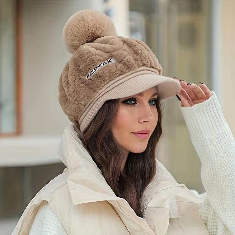 Women's Winter Fashion Warm Short Brim Hat