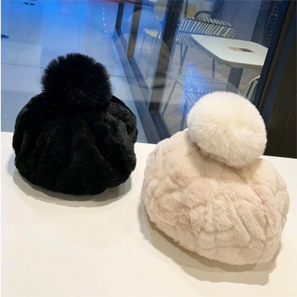 Women's Winter Fashion Warm Short Brim Hat