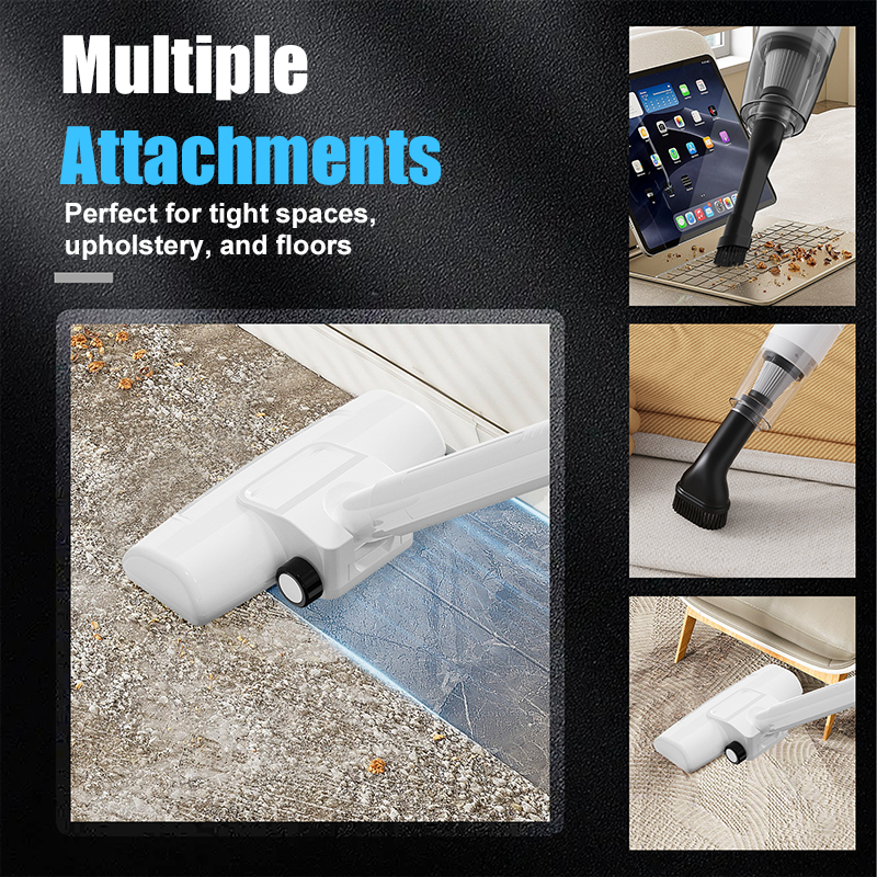 ✨🎅Weihnachtsangebote – Nur für kurze Zeit!⏰Leistungsstarker kabelloser 2-in-1-Staubsauger