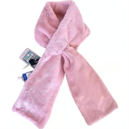 🎅 WEIHNACHTS-SCHLUSSVERKAUF🧣Kuscheliger Schal mit versteckter Tasche🎁