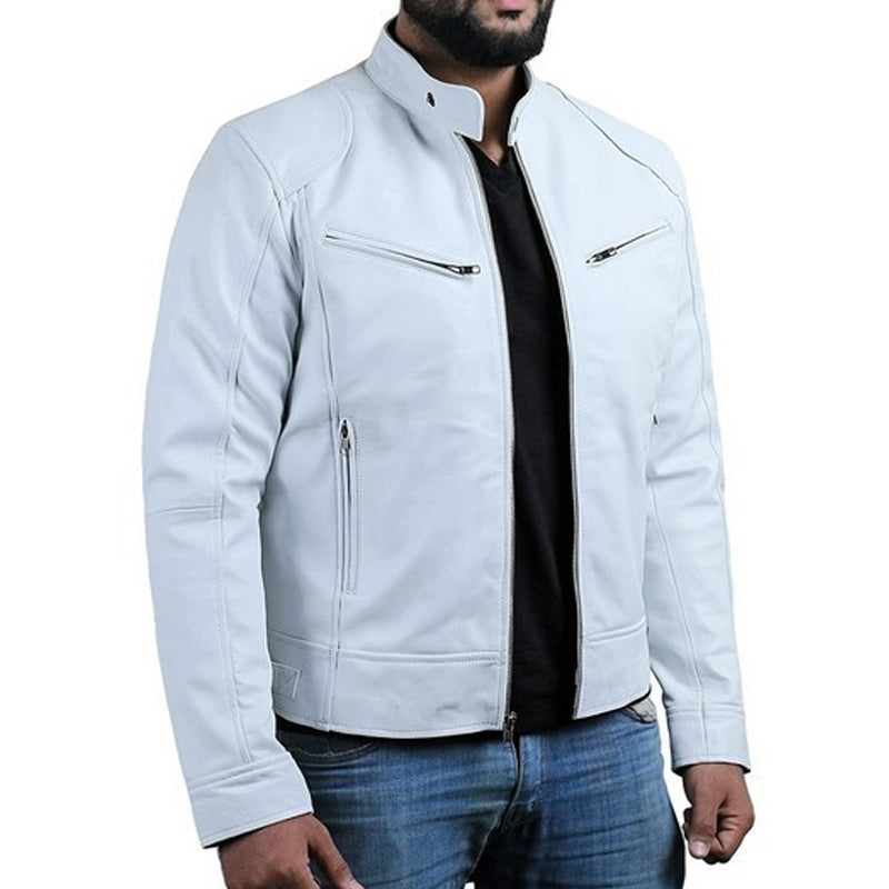⏳Limited-time 50% off⏰Men's Trendy Zip-Up Stand Collar Jacket🧥