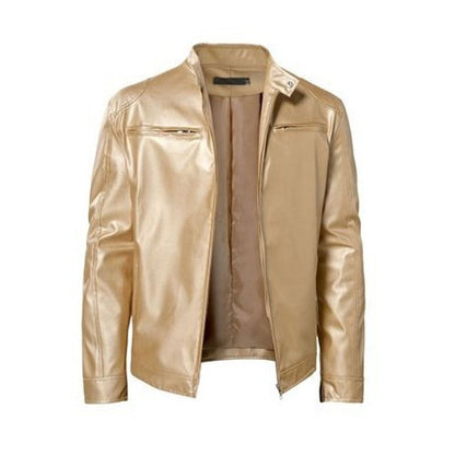 ⏳Limited-time 50% off⏰Men's Trendy Zip-Up Stand Collar Jacket🧥