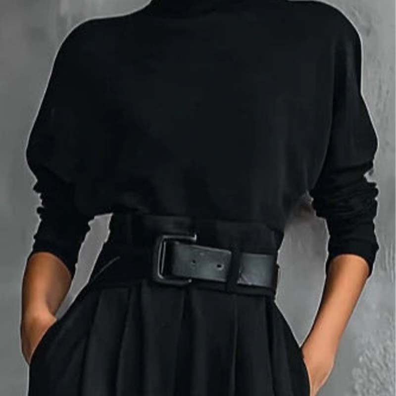 ⏳Limited-time 49% off⏰Women’s Elegant Turtleneck Top &amp; High-Waist Pants Set👚👖