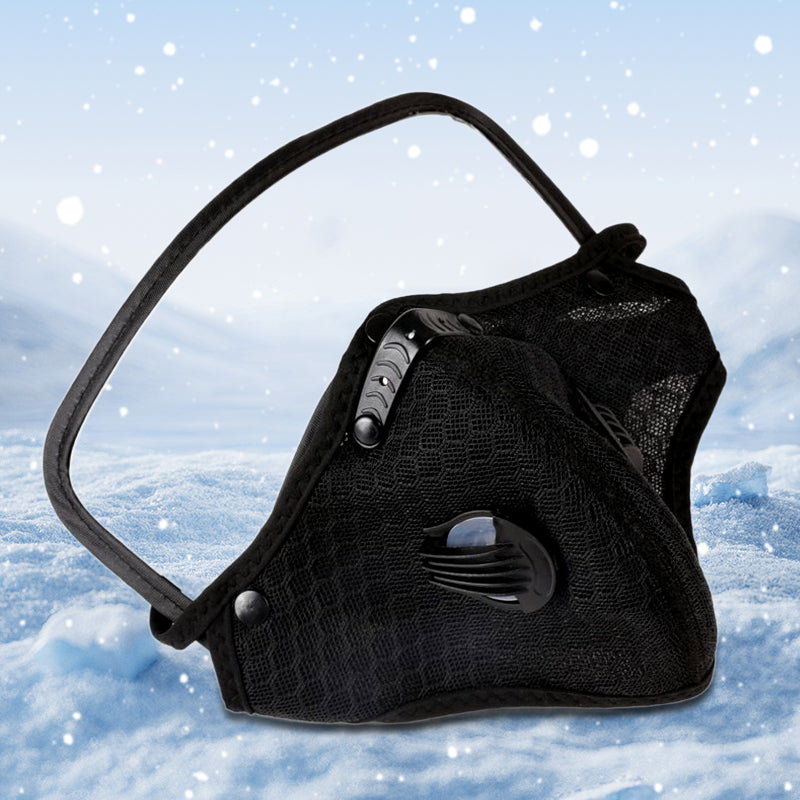 🏍️  Windproof Motorcycle Mask &amp; Goggles – Anti-UV, 5-Layer Filter, Adjustable 🔧