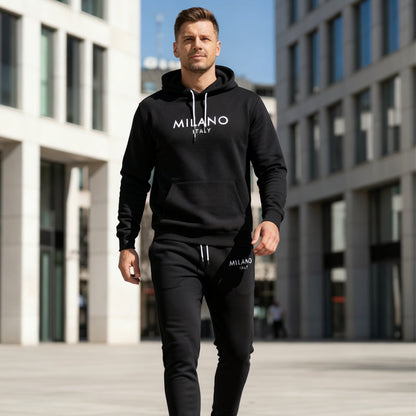 Men's 2-Piece Hooded Tracksuit Set