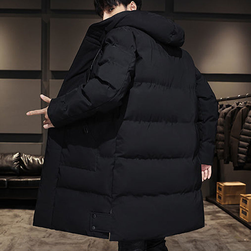🔥Solange der Vorrat reicht 50 % Rabatt!🎉Herren-Wattierte Jacke in mittlerer Länge