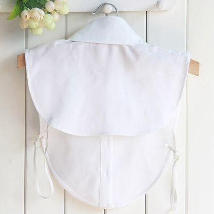 Elegant Faux Pearl & Rhinestone Fake Collar