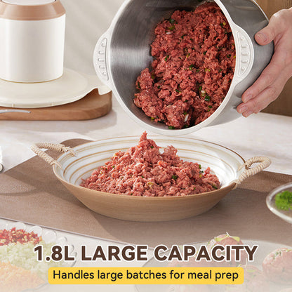 🔥Elektrischer Fleischwolf mit großem Fassungsvermögen