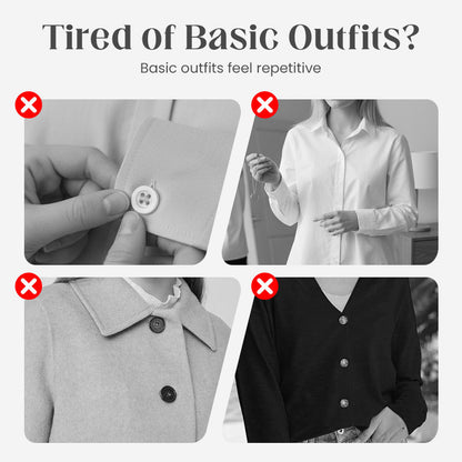 Zweiteiliges Schmuckset: Manschettenknöpfe & Brosche mit Rhinestone-Blütendesign ✨🌷 Vielseitig tragbar – Für festliche Anlässe & elegante Alltagsakzente