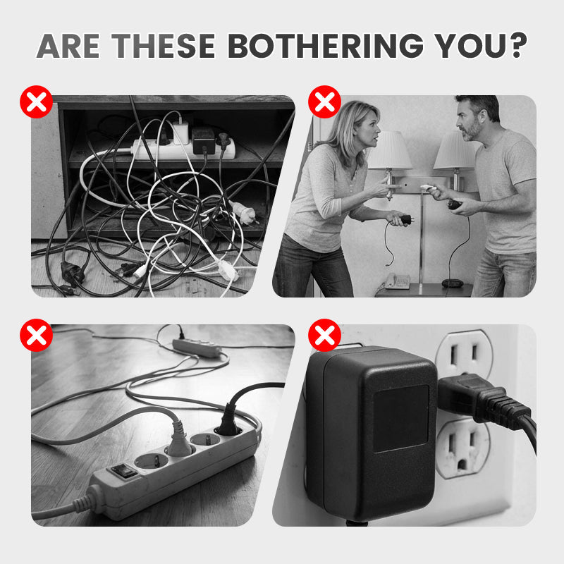 🎉 Neujahrsgeschenk – 50% RABATT!🔌 Intelligente Steckdosenleiste mit USB &amp; Nachtlicht – Vielseitig &amp; Sicher!