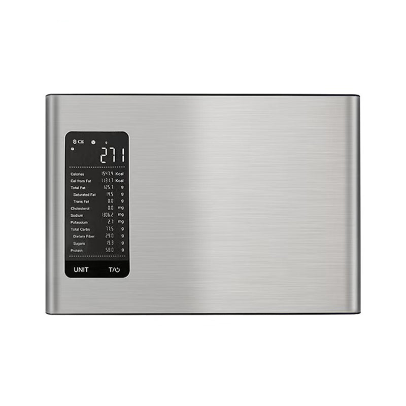 ⚖️📊 Küchenwaage digital – misst 19 Nährwerte &amp; Kalorien per App, 5kg Edelstahl 🥗✅ für gesunde Ernährung &amp; Gewichtsverlust