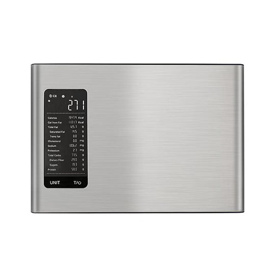 ⚖️📊 Küchenwaage digital – misst 19 Nährwerte &amp; Kalorien per App, 5kg Edelstahl 🥗✅ für gesunde Ernährung &amp; Gewichtsverlust