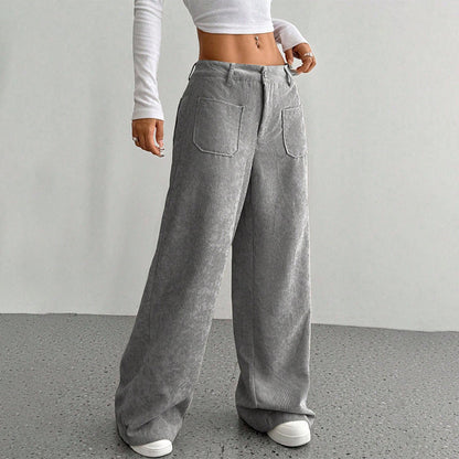 🔥20% RABATT AUF 2 STÜCK🔥 Damen-Freizeithose 👖 Lockerer Schnitt + Hoher Bund | Komfort & Stil ✨