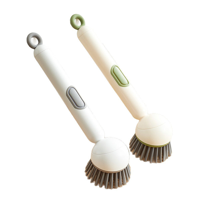 🍳 50% RABATT! 🧽 Drehbare Reinigungsbürste mit Langem Griff – Gründlich, Rückenfreundlich & Für Töpfe/Geschirr 💦