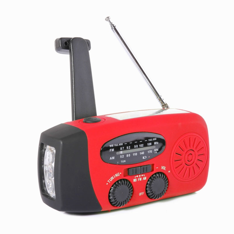 📻 50% RABATT! ⚡ Solar-Kurbel Notfallradio – Mit Powerbank, Wetteralarm, USB & 7 Tage Akku für Outdoor & Krise 🌧️