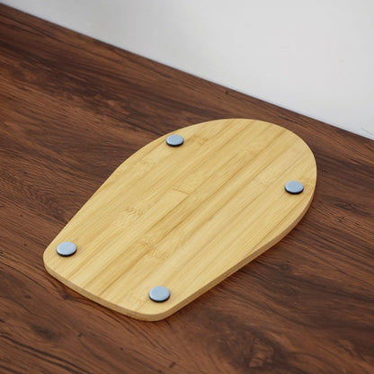 Mühelos bedienbare Schiebeablage aus Holz für Mixer