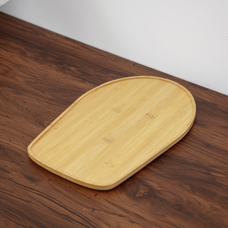 Mühelos bedienbare Schiebeablage aus Holz für Mixer