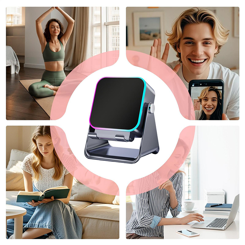 💎 49% OFF 5-IN-1 WIRELESS SPEAKER STAND! 💎 Induction Audio, Phone Holder &amp; Ambient Light