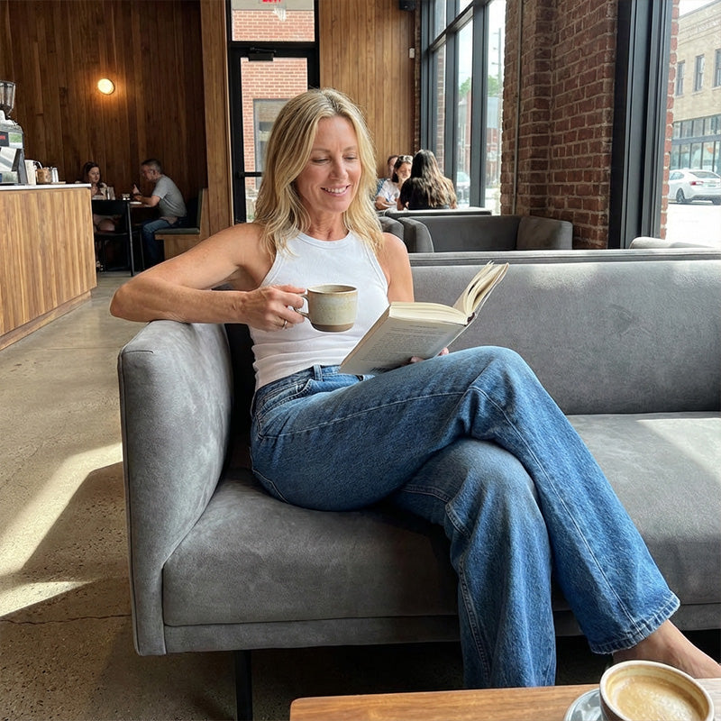 📢📢60 % Rabatt!! ⏰Mühelos schicke, locker sitzende Jeans mit weitem Bein