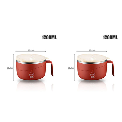 ⏰Letzte 4 Stunden Angebot: 50 % sparen🔥304 Edelstahl isolierte Ramen-Schüssel