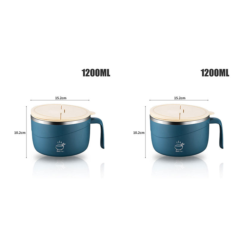 ⏰Letzte 4 Stunden Angebot: 50 % sparen🔥304 Edelstahl isolierte Ramen-Schüssel