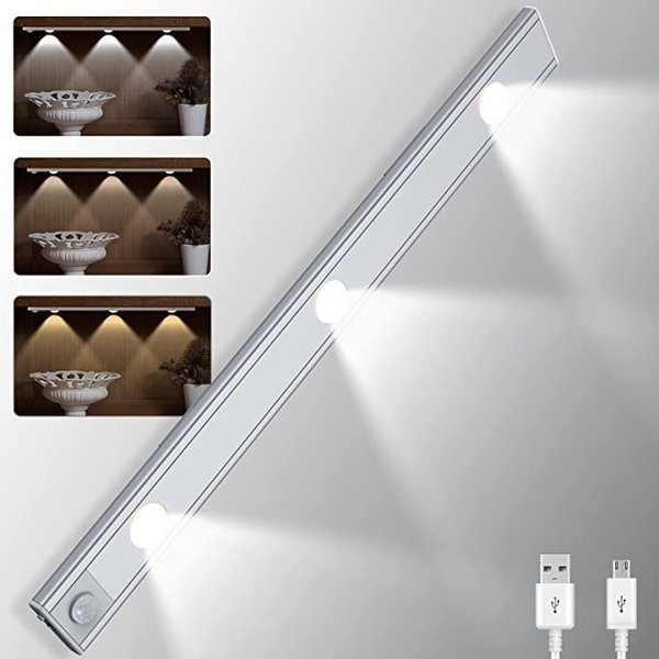 💡LED-Schrankleuchte mit Bewegungsmelder (🔥4 Stück, kostenloser Versand)