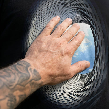 Herren-Top mit 3D-Digitaldruck