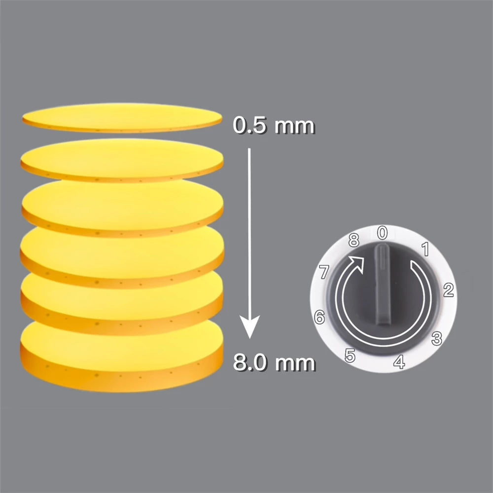 Multifunktionaler Gemüseschneider für die Küche