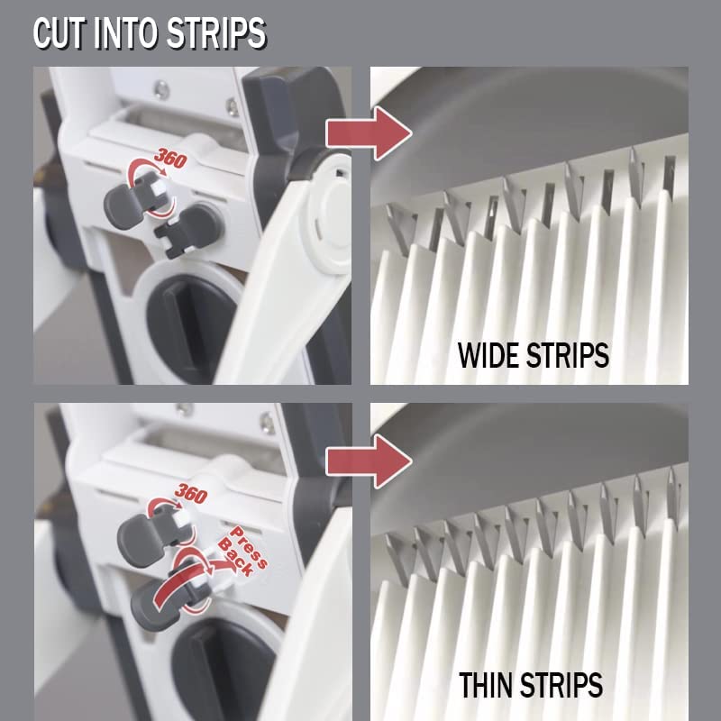 Multifunktionaler Gemüseschneider für die Küche