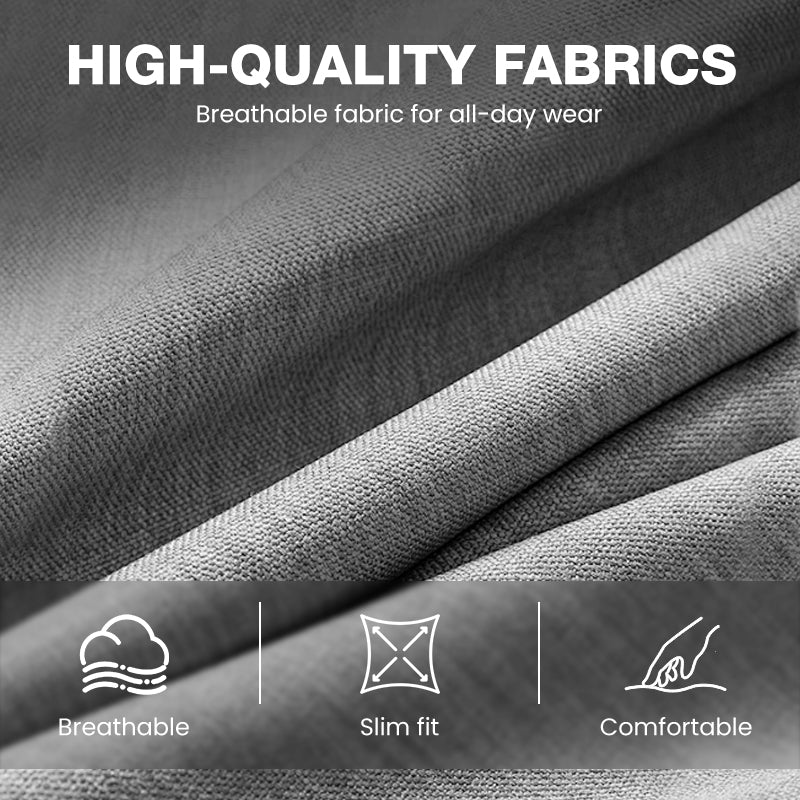 Herren Slim-Fit 3-teiliges Anzugset