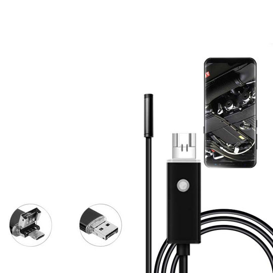 Wasserdichte USB-Endoskopkamera mit LED