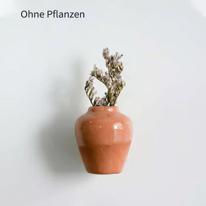 🎁Weihnachtsangebot🌸Mini-Keramikvase als Kühlschrankmagnet