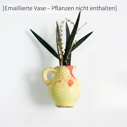 🎁Weihnachtsangebot🌸Mini-Keramikvase als Kühlschrankmagnet