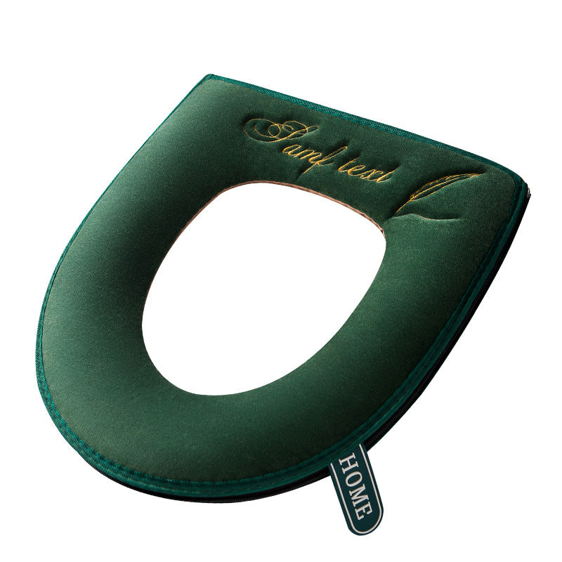 🔥HEISSER VERKAUF 50 % RABATT✨Wasserdichter Toilettensitzbezug mit Reißverschluss und Griff