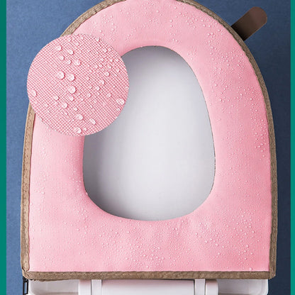 🔥HEISSER VERKAUF 50 % RABATT✨Wasserdichter Toilettensitzbezug mit Reißverschluss und Griff