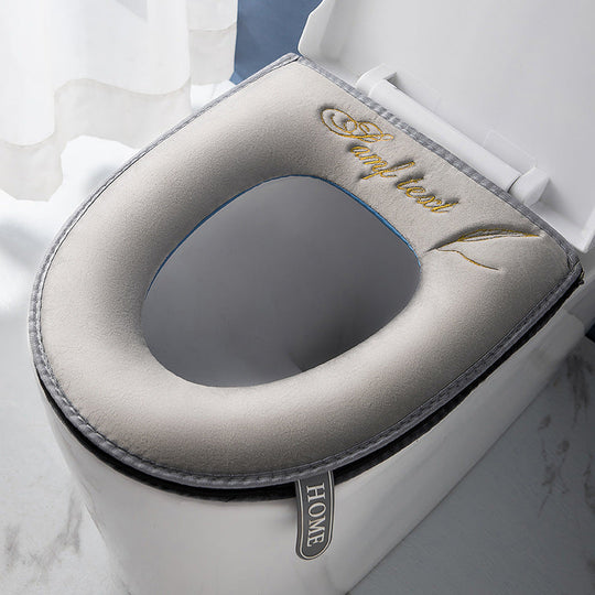 🔥HEISSER VERKAUF 50 % RABATT✨Wasserdichter Toilettensitzbezug mit Reißverschluss und Griff