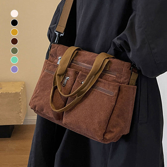👜 58% RABATT! 🤎 Elegante Schultertasche im Vintage-Stil – Uni, Praktisch & Stilvoll für den Alltag ✨