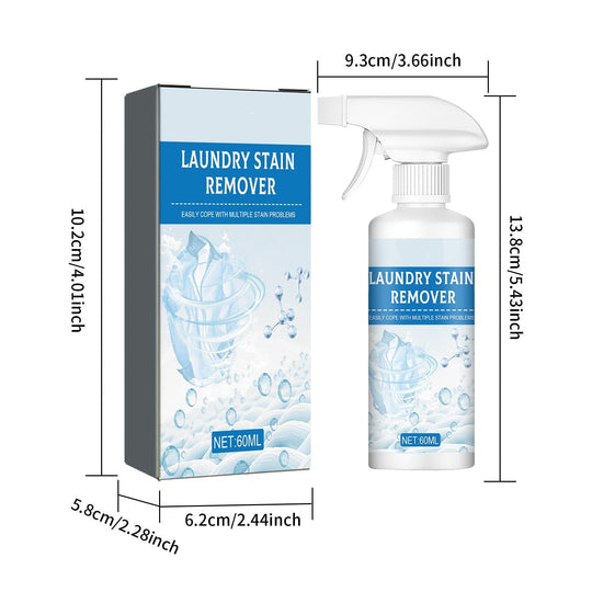 💎 50% RABATT! 💎 Kraftvolles Fleckenentferner-Spray – Entfernt Fett, Schweiß &amp; Essensreste in Sekunden, sanft zu allen Stoffen 🧼✨