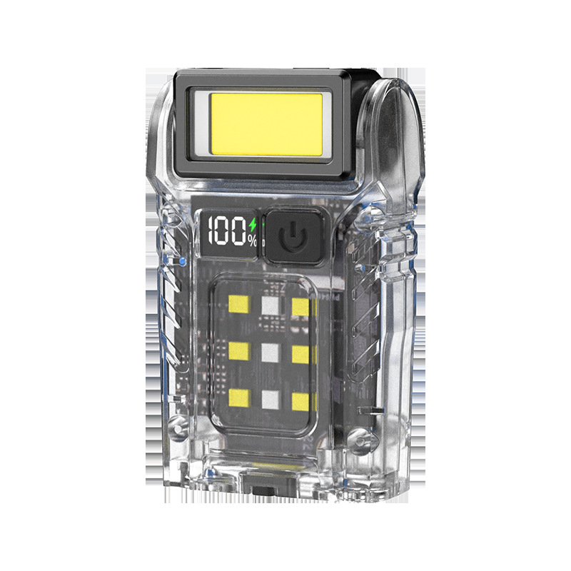 💎 50 % RABATT! 💎 180° drehbare LED-Arbeitsleuchte – Dual-Strahl, Magnetfuß und über USB-C wiederaufladbar