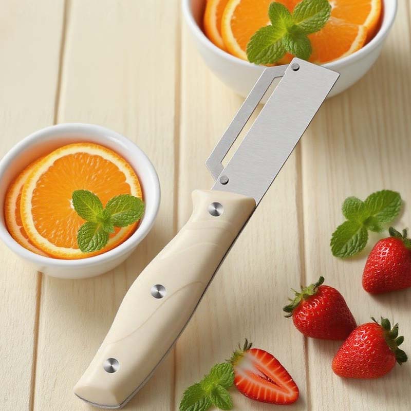 🥕 KAUFE 2, ERHALTE 1 GRATIS! 🔪 Multifunktions-Schäler – Rasiermesserscharfe Klinge, Ergonomischer Holzgriff &amp; Integrierter Flaschenöffner für Die Küche ✨