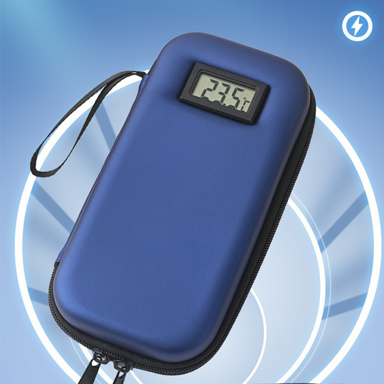 ✨🔥 Insulin-Kühltasche mit Temperaturdisplay