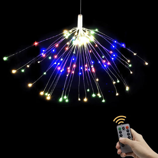 ✨🎆 50% RABATT! Solar-Feuerwerks-Lichterkette: 280 warmweiße LEDs, 8 Leuchtmodi 🌿💡 für Garten, Party &amp; Terrasse – wasserdicht &amp; dekorativ