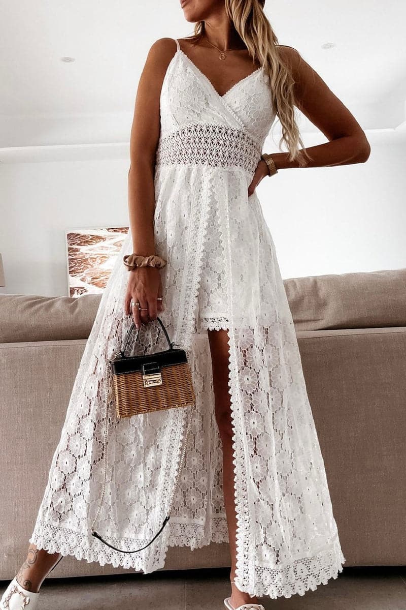 🔥 2026 Neuheit 🔥✨Damen Jumpsuit mit Spaghettiträgern – Lockerer Freizeit Overall mit Cut-Out Design👗✨